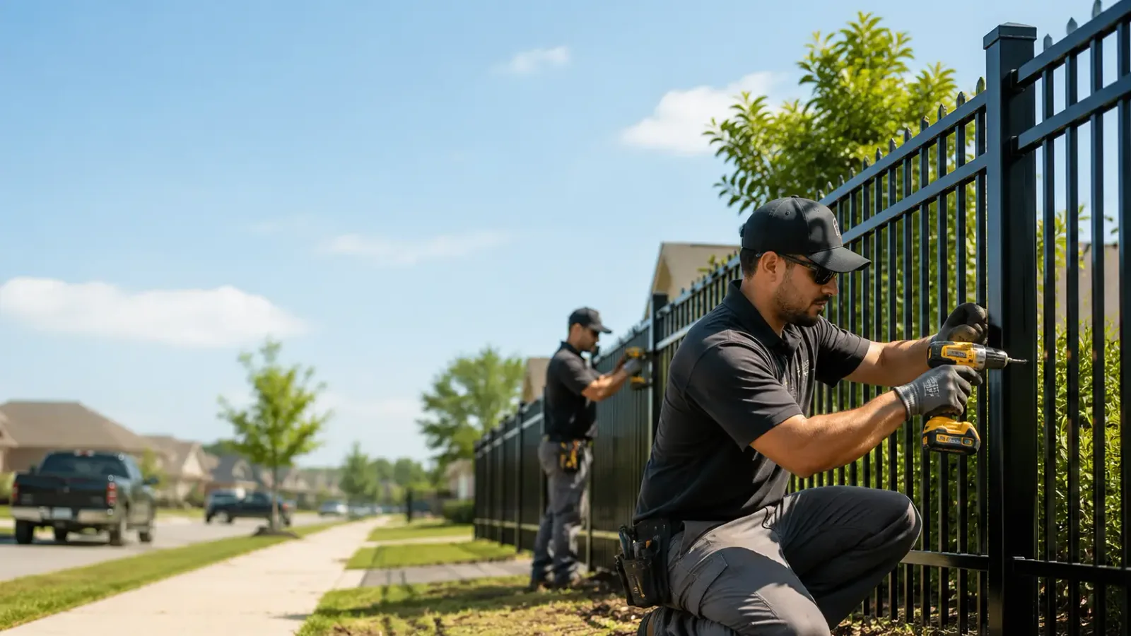 Metal Fence Installation in Connersville, IN